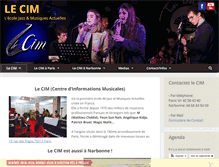 Tablet Screenshot of lecim.com